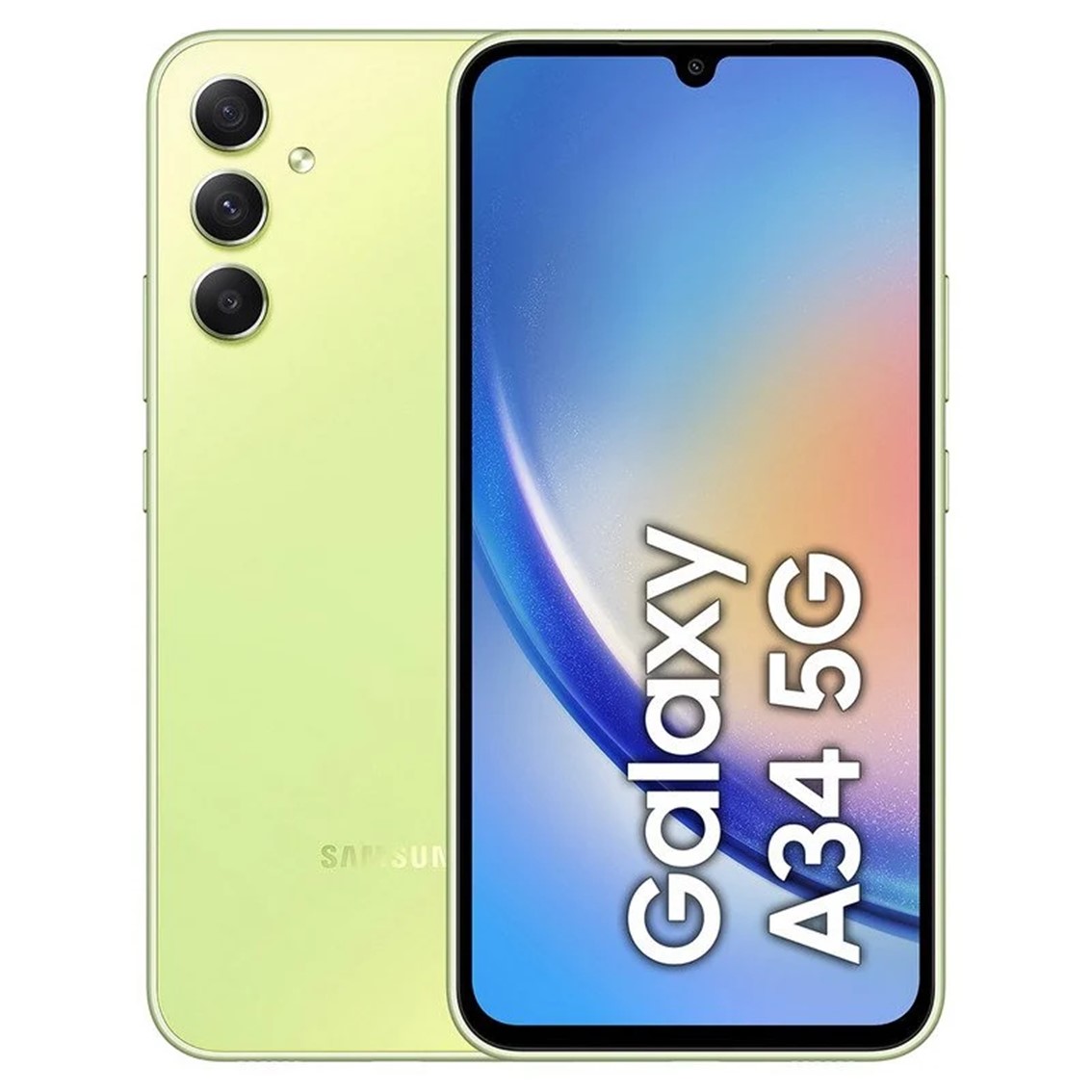 Móvil samsung galaxy a34 128gb 6gb verde lima