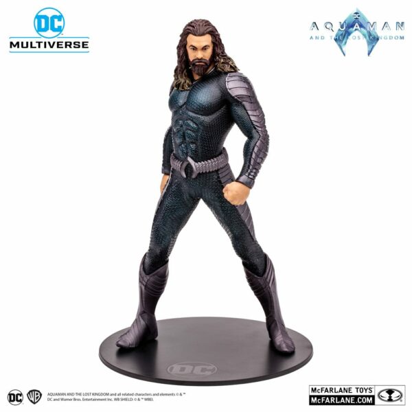 Figura mcfalrne toys dc aquaman 2 movie 12in -  aquaman stealth suit