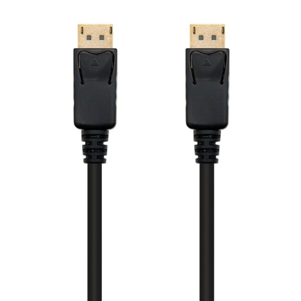 Cable displayport nanocable 1m -  macho - macho -  negro