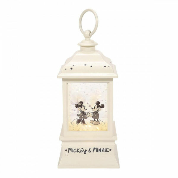Farolillo de purpurina enesco disney mickey & minnie