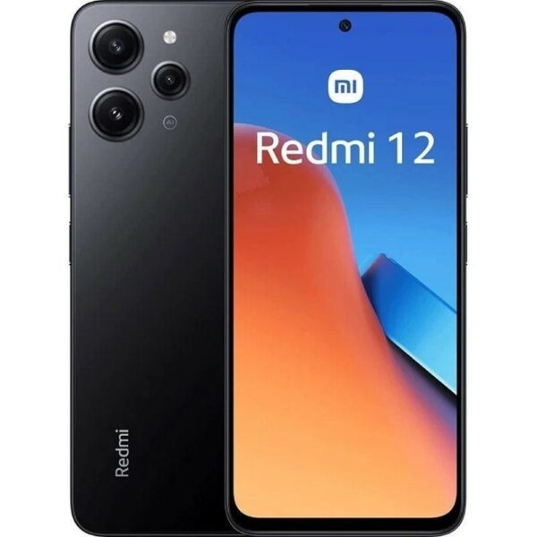 Telefono movil smartphone xiaomi redmi 12 - 8gb ram -  256gb rom -   6.79pulgadas -  negro