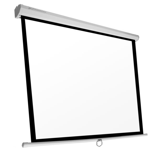 Pantalla manual proyección 80pulgadas