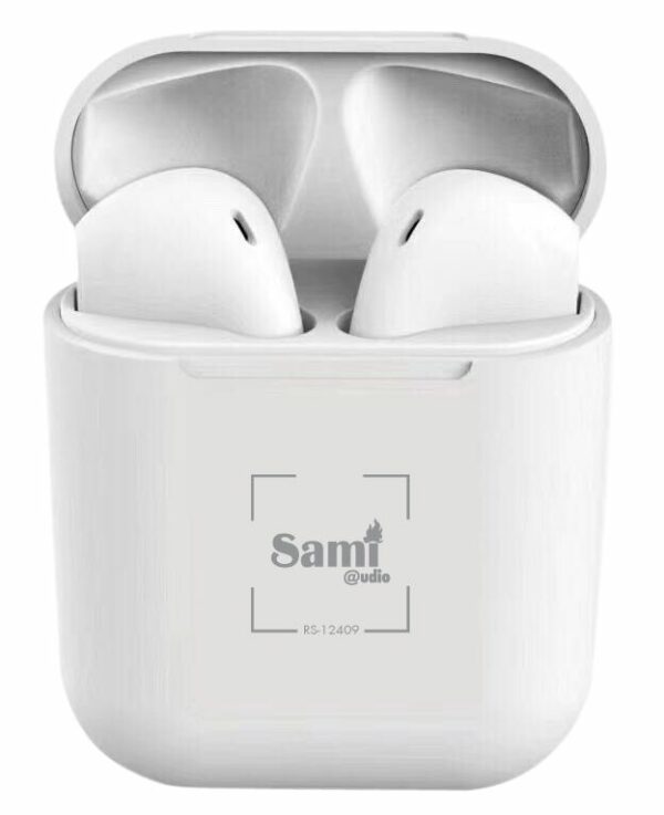 AURICULAR SAMI BLUETOOTH - JELLY PODS TWS - 35MAH - C/ CARGADOR - BLANCO