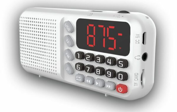 RADIO SAMI FM CON ALTAVOZ/ BATERIA RECARGABLE / MICRO SD