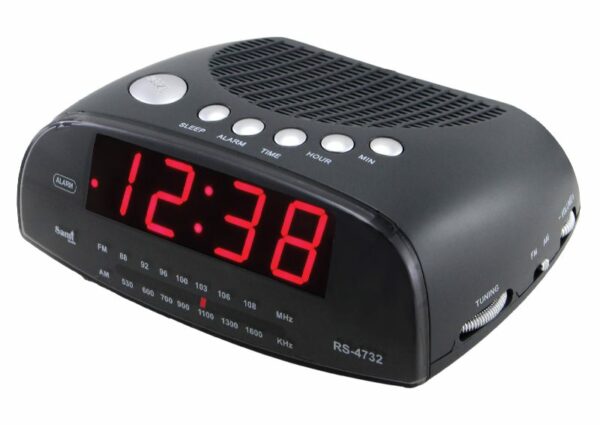 RADIO RELOJ SAMI ANALOGICO AM/FM CON AURICULARES INC 0.9"