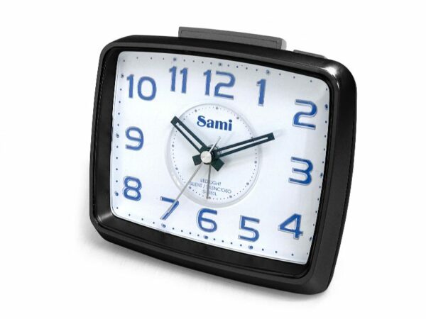 DESPERTADOR SAMI GRANDE CUAD SILENC.LUZ AZUL DIG