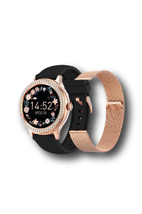 RELOJ SAMI WEARABLE SMARTWATCH DONNA REDONDO C/PIEDRAS