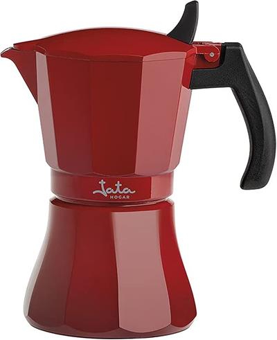 Cafetera italiana JATA HCAF2006 para 6 tazas Rojo
