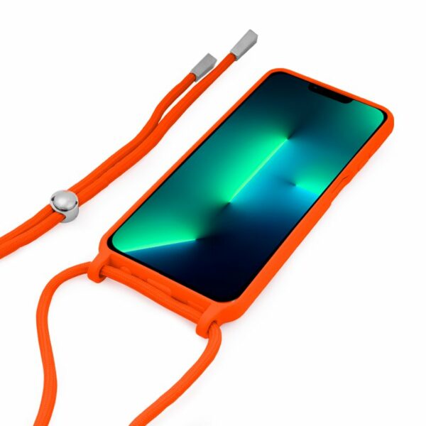 Carcasa COOL para iPhone 13 Pro Cordón Liso Salmón - Image 2