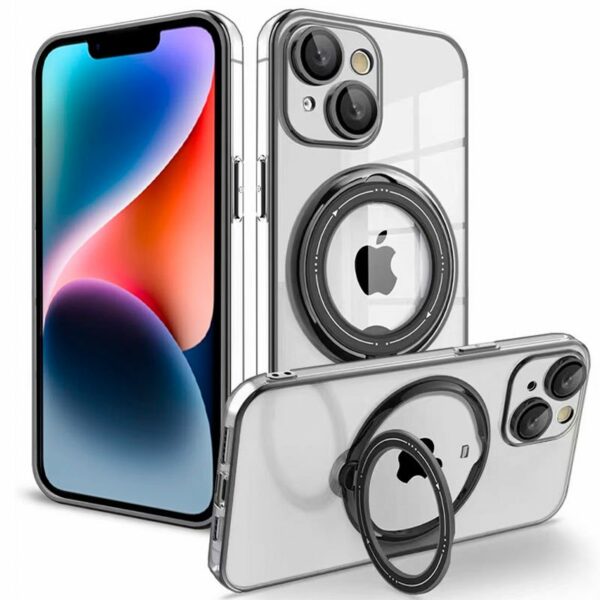 Carcasa COOL para iPhone 14 Plus Magnética Ring Negro - Image 2