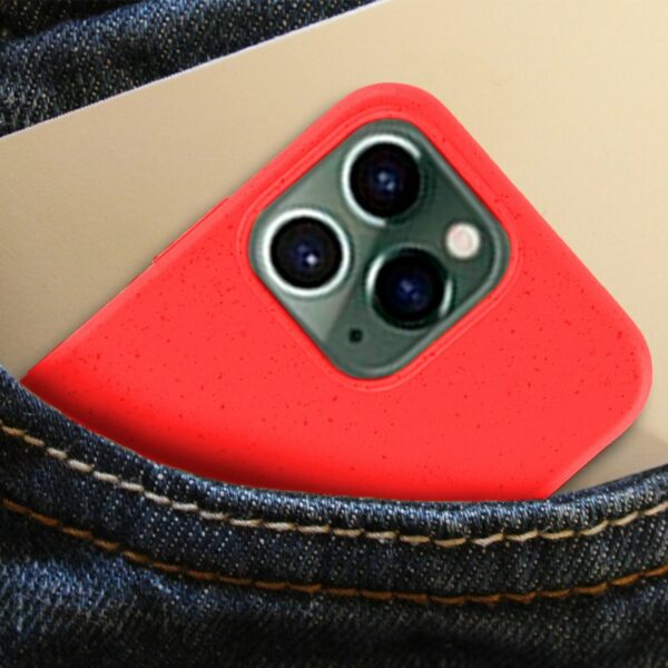 Carcasa COOL para iPhone 14 Pro Eco Biodegradable Rojo - Image 5