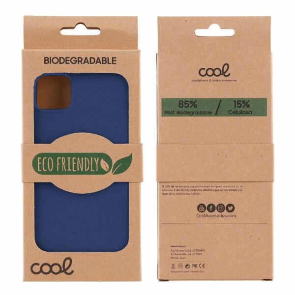 Carcasa COOL para iPhone 15 Eco Biodegradable Marino - Image 2