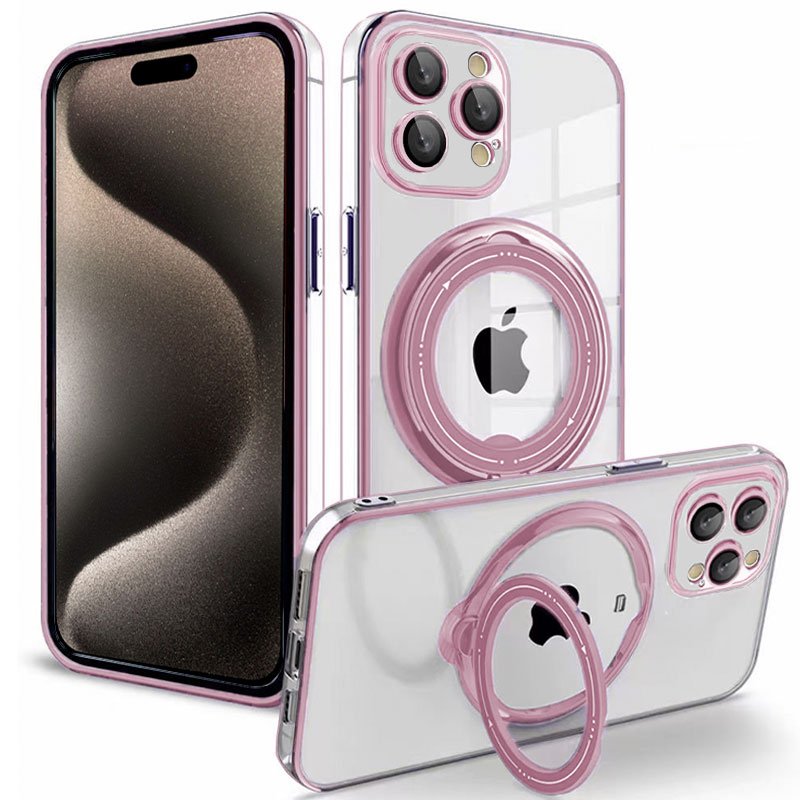 Carcasa COOL para iPhone 15 Pro Max Magnética Ring Rosa - Image 2