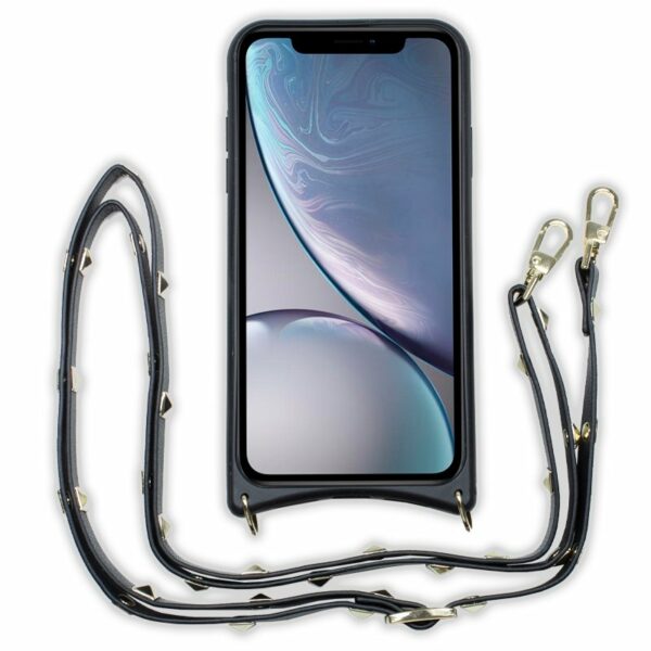 Carcasa COOL para iPhone XR Correa Pop-Rock Negro - Image 4