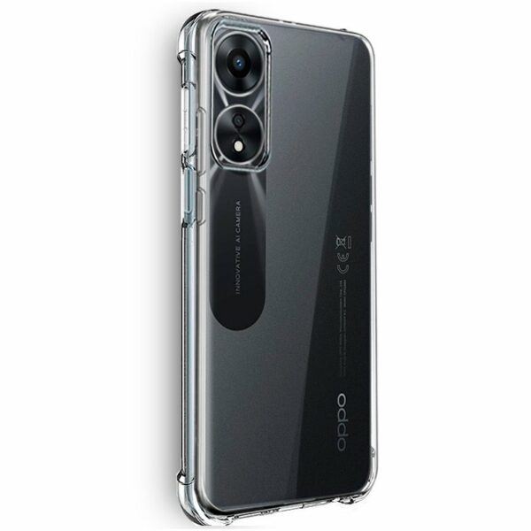 Carcasa COOL para Oppo A78 5G AntiShock Transparente - Image 2