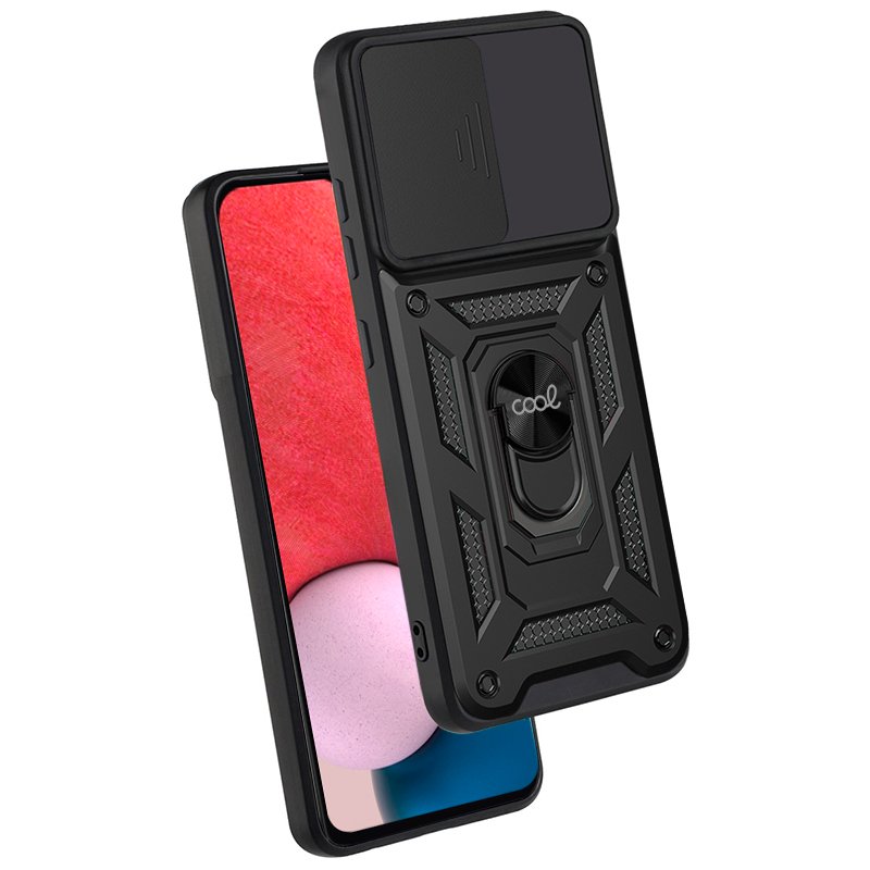 Carcasa COOL para Samsung A135 Galaxy A13 Hard Ring Negro - Image 3