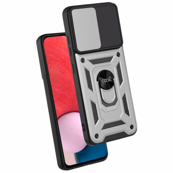 Carcasa COOL para Samsung A135 Galaxy A13 Hard Ring Plata - Image 2