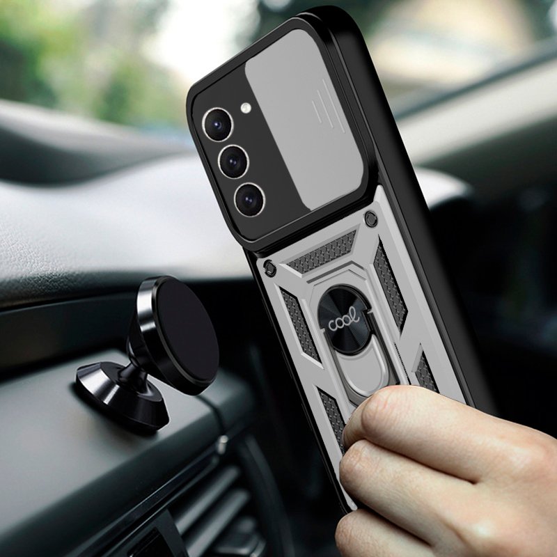 Carcasa COOL para Samsung A546 Galaxy A54 5G Hard Ring Plata - Image 2