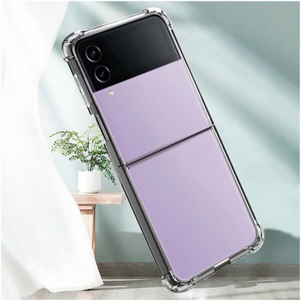 Carcasa COOL para Samsung F721 Galaxy Z Flip 4 AntiShock Transparente - Image 4