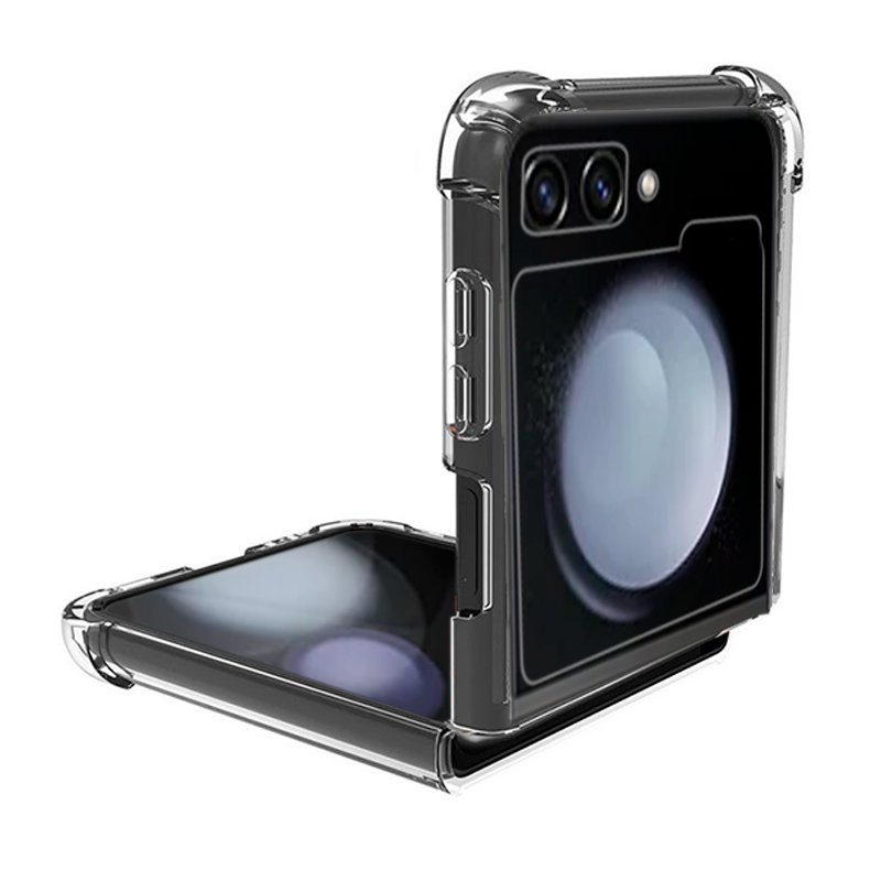 Carcasa COOL para Samsung F731 Galaxy Z Flip 5 AntiShock Transparente - Image 2
