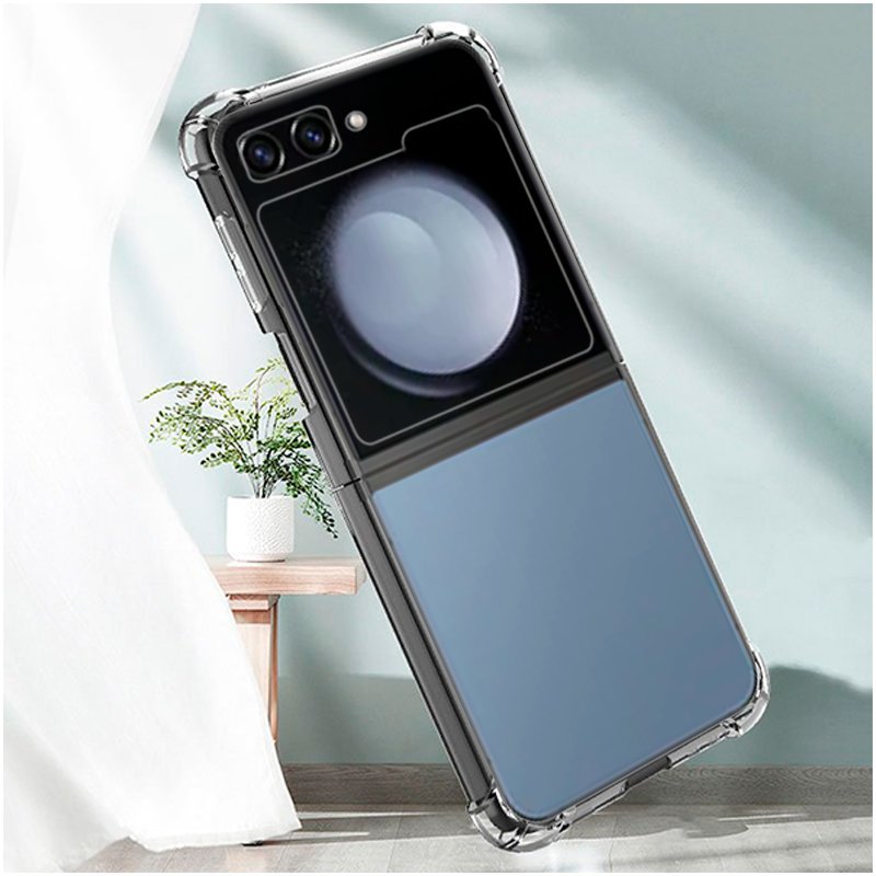 Carcasa COOL para Samsung F731 Galaxy Z Flip 5 AntiShock Transparente - Image 4