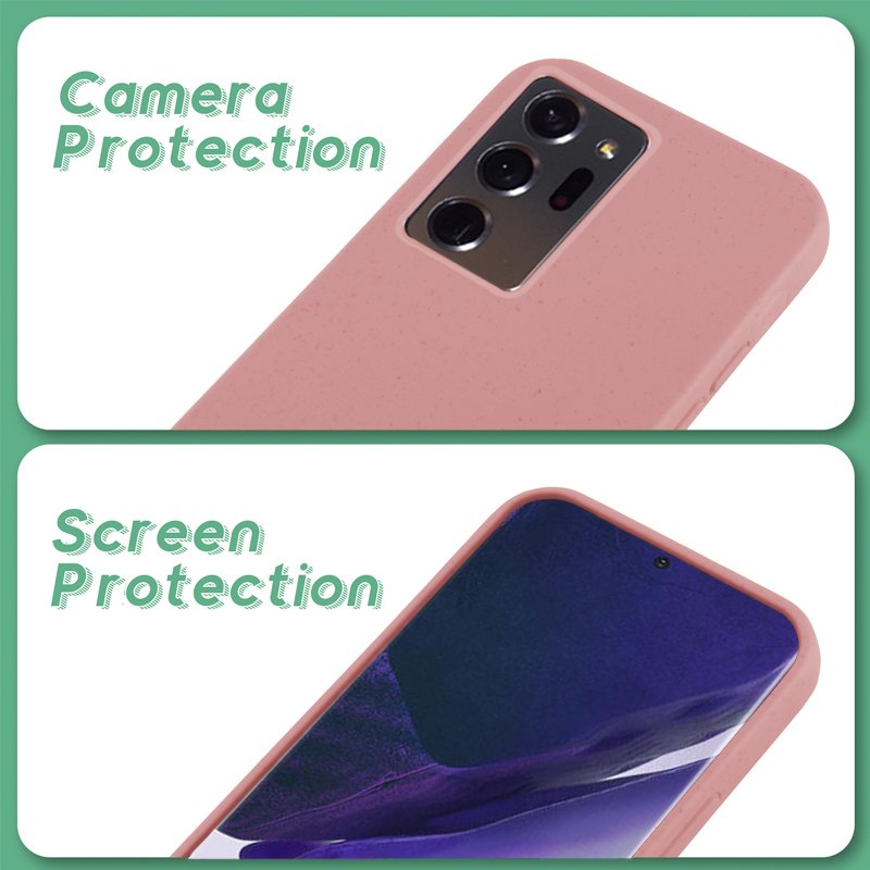 Carcasa COOL para Samsung N985 Galaxy Note 20 Ultra Eco Biodegradable Rosa - Image 6