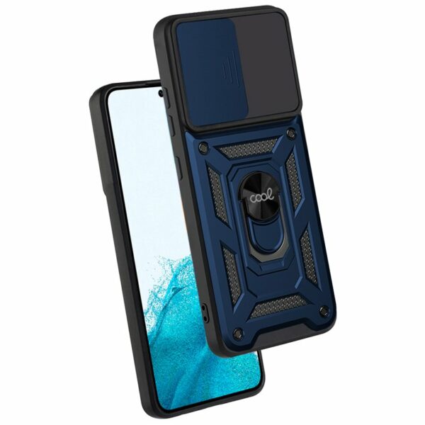 Carcasa COOL para Samsung S901 Galaxy S22 Hard Ring Marino - Image 2