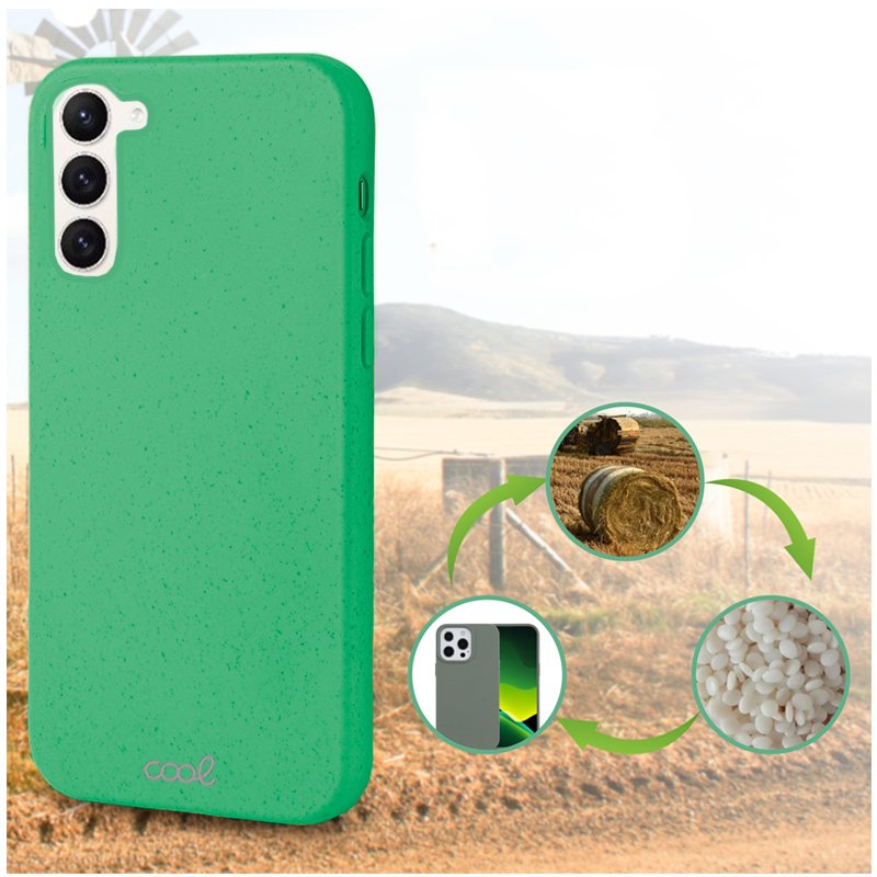 Carcasa COOL para Samsung S916 Galaxy S23 Plus Eco Biodegradable Mint - Image 2
