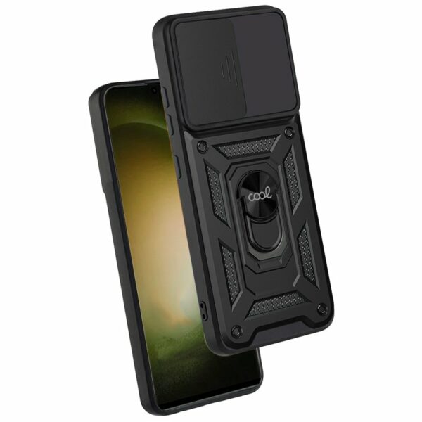 Carcasa COOL para Samsung S918 Galaxy S23 Ultra Hard Ring Negro - Image 4