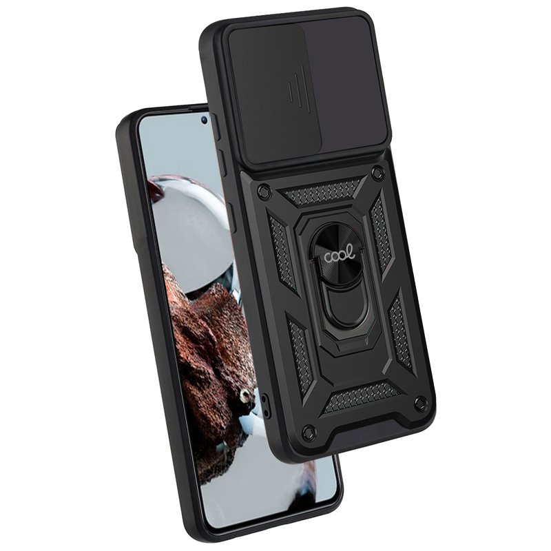 Carcasa COOL para Xiaomi 12T / 12T Pro Hard Ring Negro - Image 3