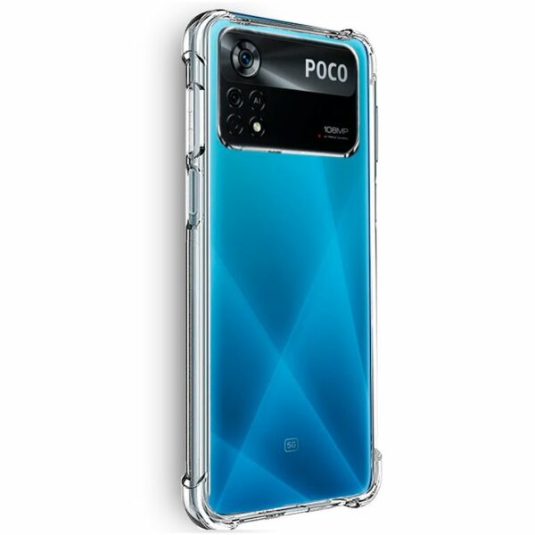 Carcasa COOL para Xiaomi Poco X4 Pro 5G Antishock Transparente - Image 2