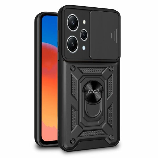 Carcasa COOL para Xiaomi Redmi 12 Hard Ring Negro