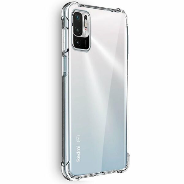 Carcasa COOL para Xiaomi Redmi Note 10 5G / Pocophone M3 Pro 5G AntiShock Transparente - Image 2
