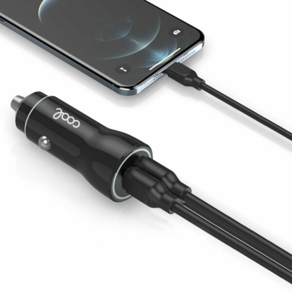 Cargador Coche iPhone / iPad Conexión Lightning (2 x USB) COOL - Image 2