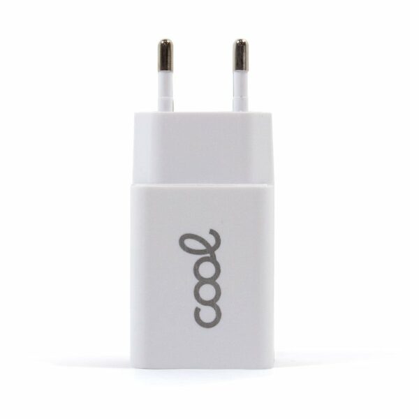 Cargador Red Universal Entrada 1 x USB COOL 2.1 Amperios Blanco - Image 2