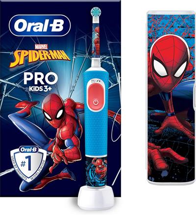 Cepillo dental ORAL-B VIT.KIDS.SPIDERMAN + Funda Viaje
