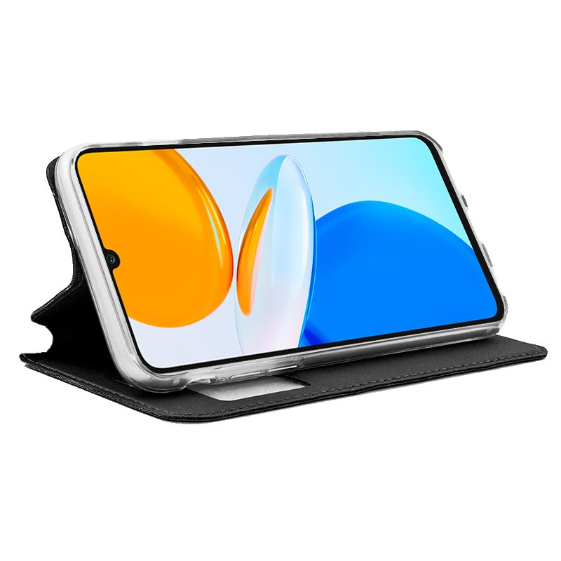 Funda COOL Flip Cover para Huawei Honor X7 Liso Negro - Image 2