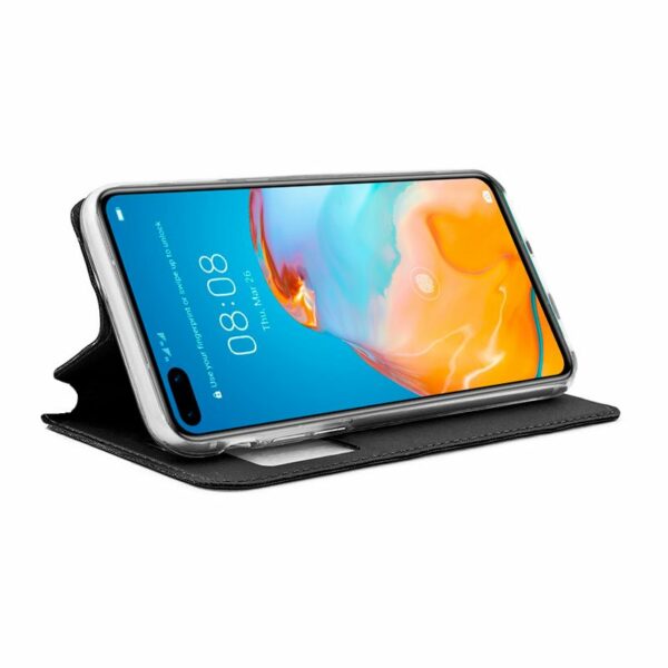 Funda COOL Flip Cover para Huawei P40 Liso Negro - Image 2