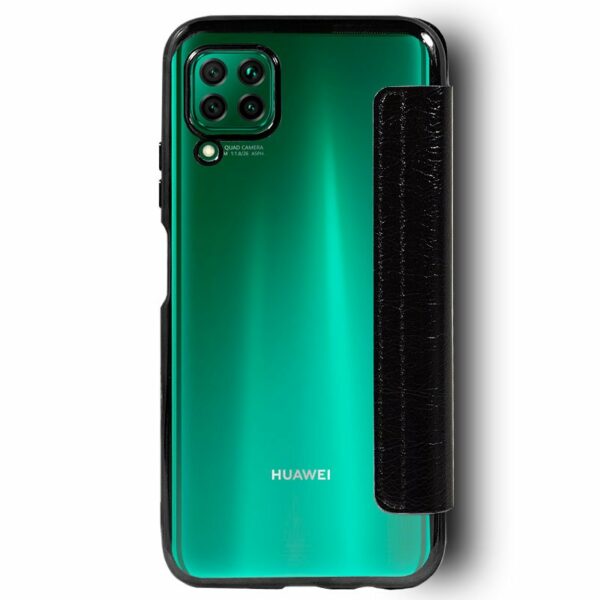 Funda COOL Flip Cover para Huawei P40 Lite Leather Negro - Image 2