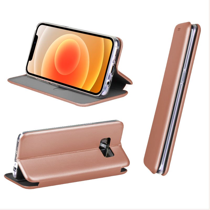 Funda COOL Flip Cover para iPhone 12 mini Elegance Rose Gold - Image 2