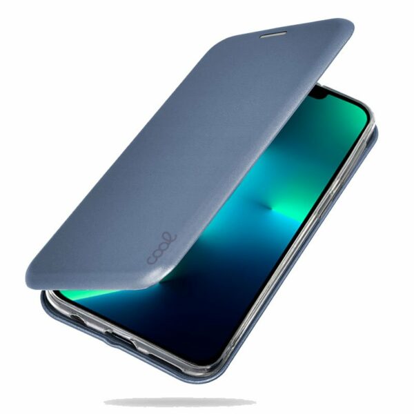 Funda COOL Flip Cover para iPhone 13 Pro Elegance Azul - Image 4