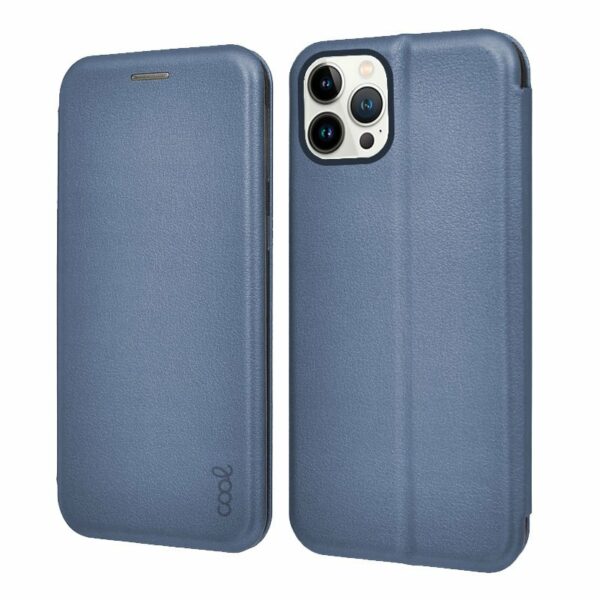 Funda COOL Flip Cover para iPhone 13 Pro Elegance Azul - Image 5