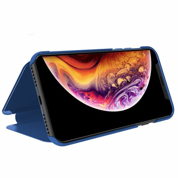 Funda COOL Flip Cover para iPhone XS Max Clear View Azul - Image 2
