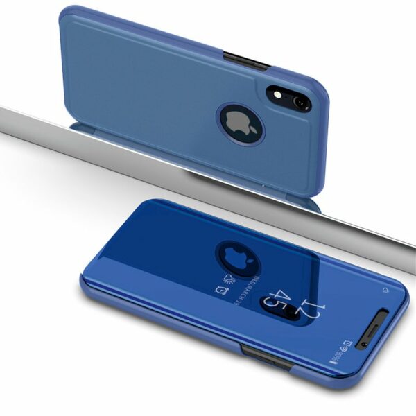 Funda COOL Flip Cover para iPhone XS Max Clear View Azul - Image 3