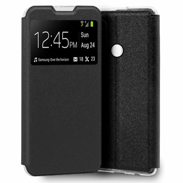 Funda COOL Flip Cover para Oppo A53 / A53s Liso Negro