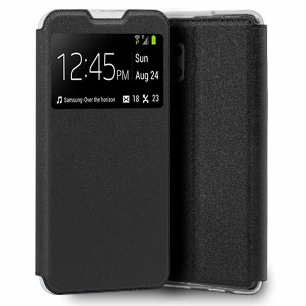 Funda COOL Flip Cover para Samsung A325 Galaxy A32 4G Liso Negro