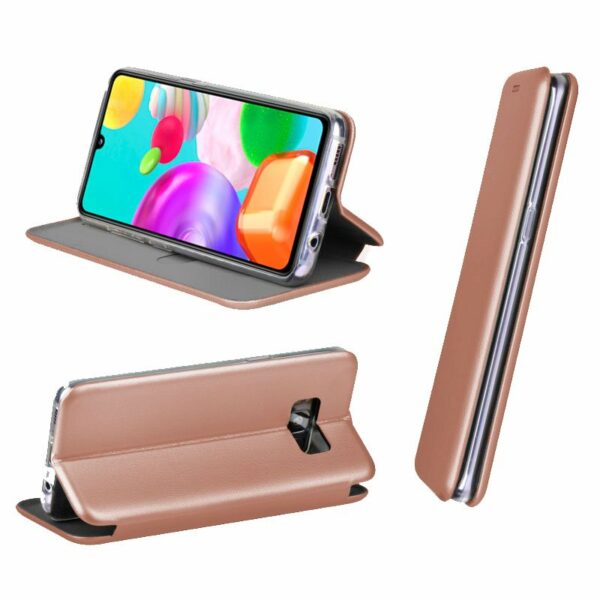 Funda COOL Flip Cover para Samsung A415 Galaxy A41 Elegance Rose Gold - Image 2