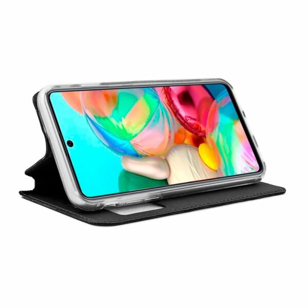 Funda COOL Flip Cover para Samsung A715 Galaxy A71 Liso Negro - Image 2