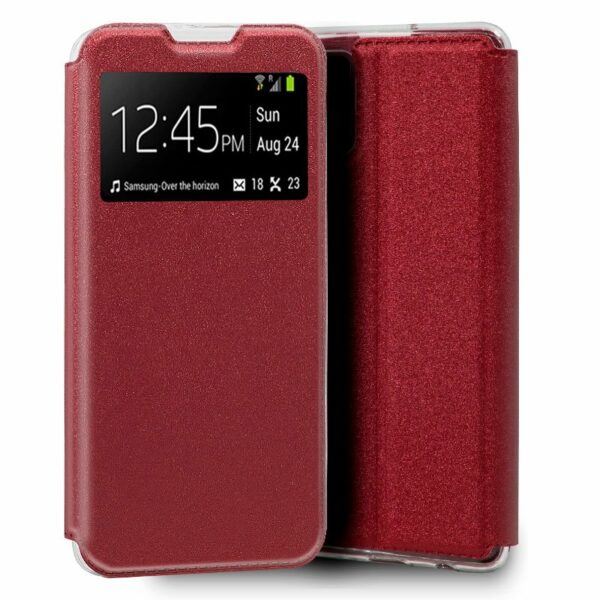 Funda COOL Flip Cover para Samsung A715 Galaxy A71 Liso Rojo