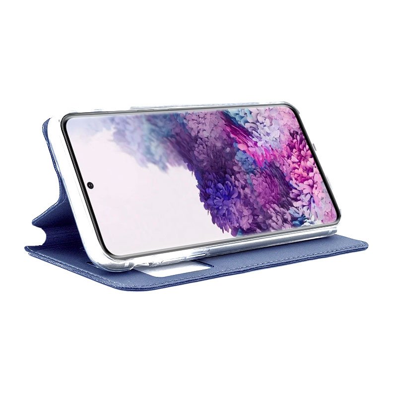 Funda COOL Flip Cover para Samsung G980 Galaxy S20 Liso Azul - Image 2